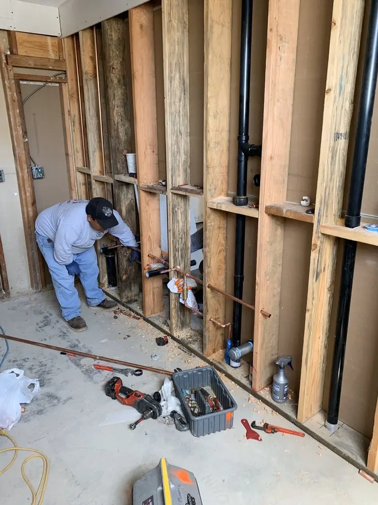 Commercial rough-in plumbing for Water Heater Replacement in Scoggins Ridge